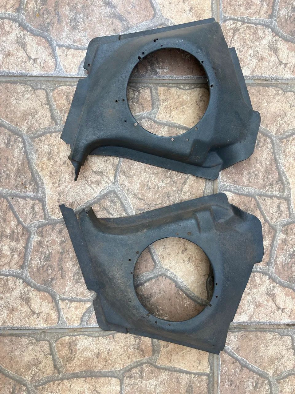 Par de molduras do som que fica abaixo do painel, originais Ford do Escort Xr3 Mk4