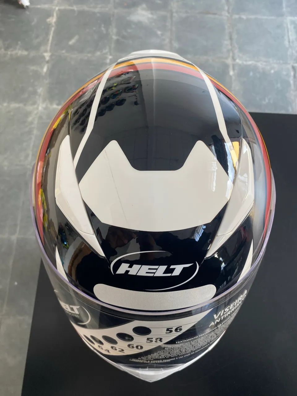 Capacete escamoteável Helt - Foto 5