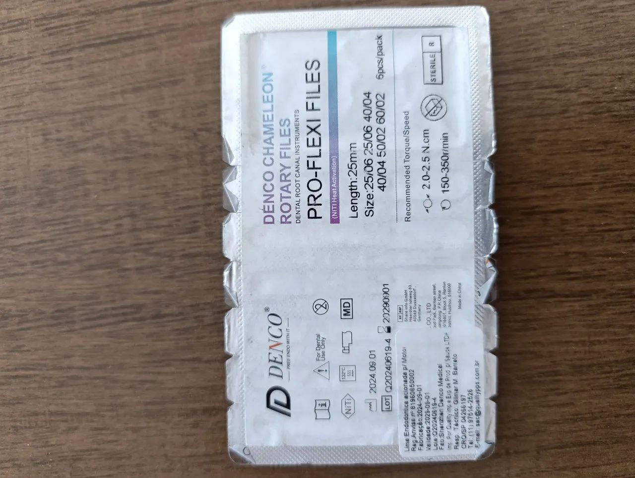Limas ENDODONTICAS MECANIZADAS  marca TDK Files e Denco CAMALEÃO  - Foto 5