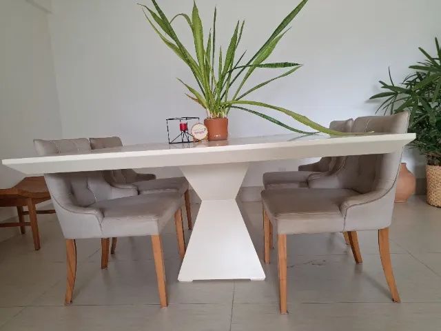 Mesa de jantar quadrada. - Foto 4