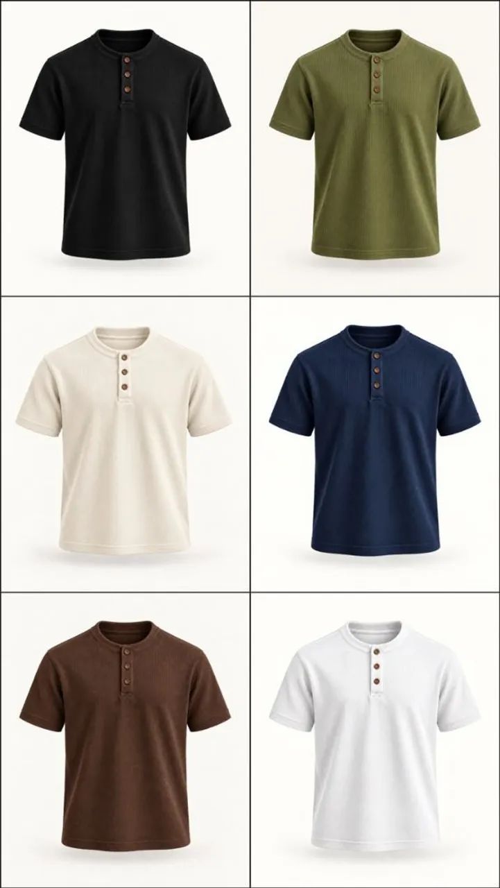 camisas HENLEY - Foto 2