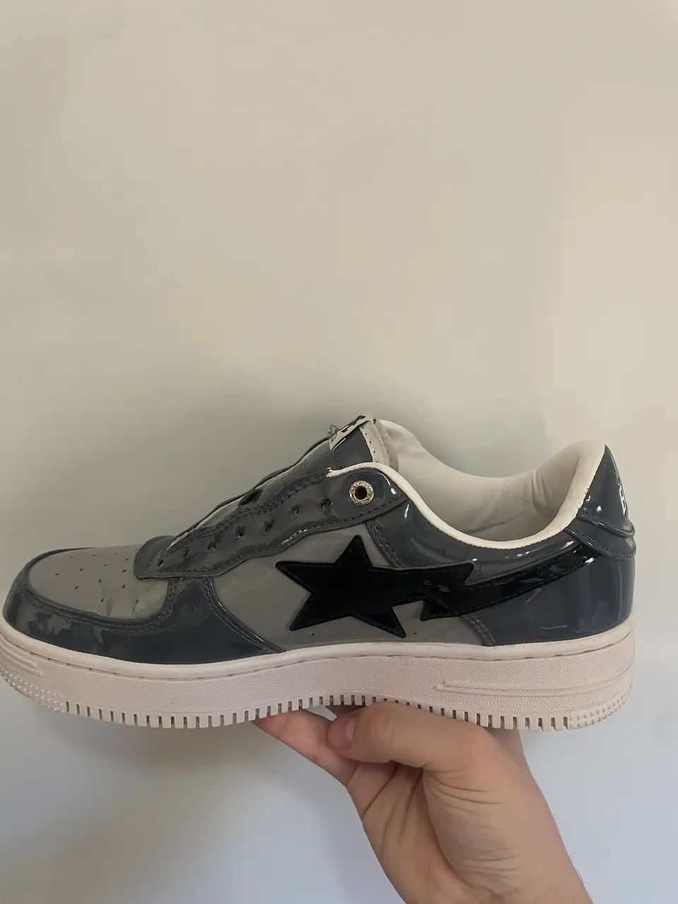 Bapesta 39/40 Cinza - Foto 4