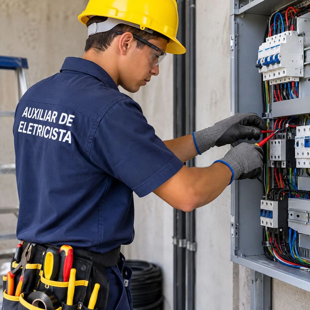 Auxiliar de eletricista 