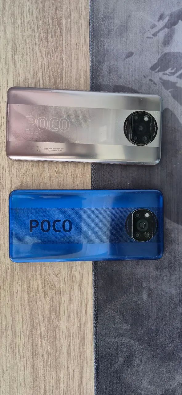 POCO X3 128gb com defeito (2 aparelhos iguais)