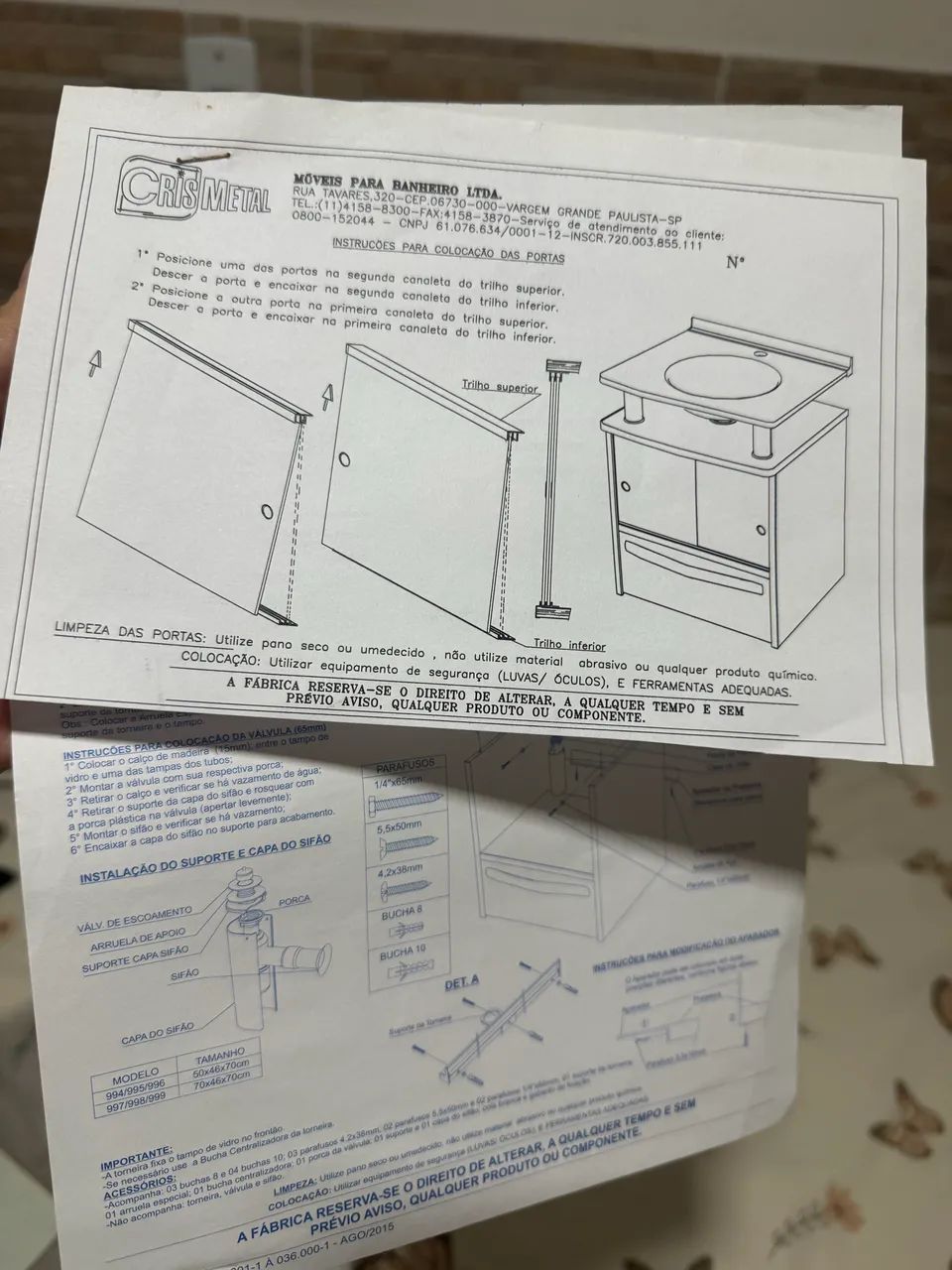 Gabinete para banheiro  - Foto 3