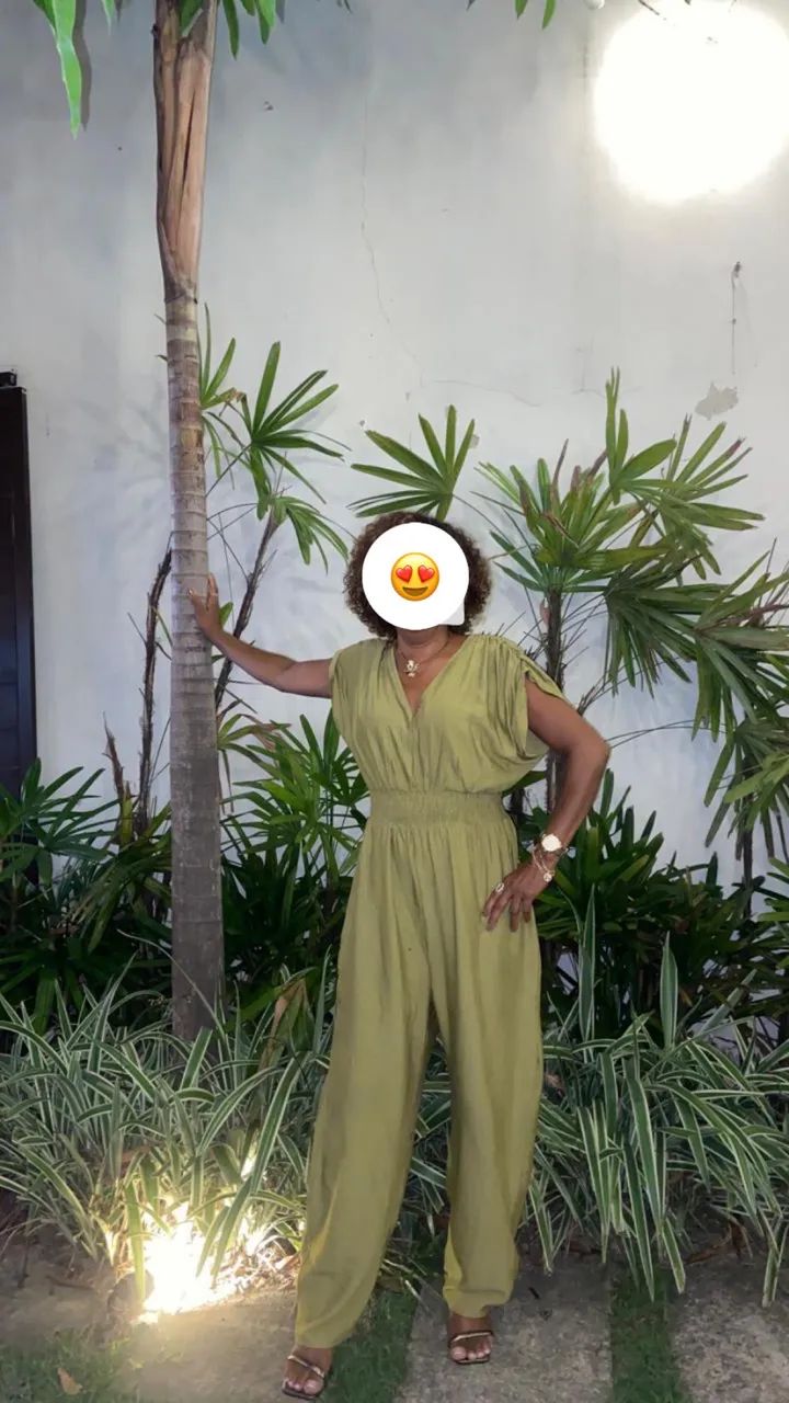 Macacão verde 