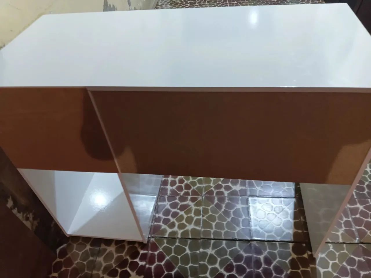 Escrivaninha nova zerada sem gavetas - Foto 3
