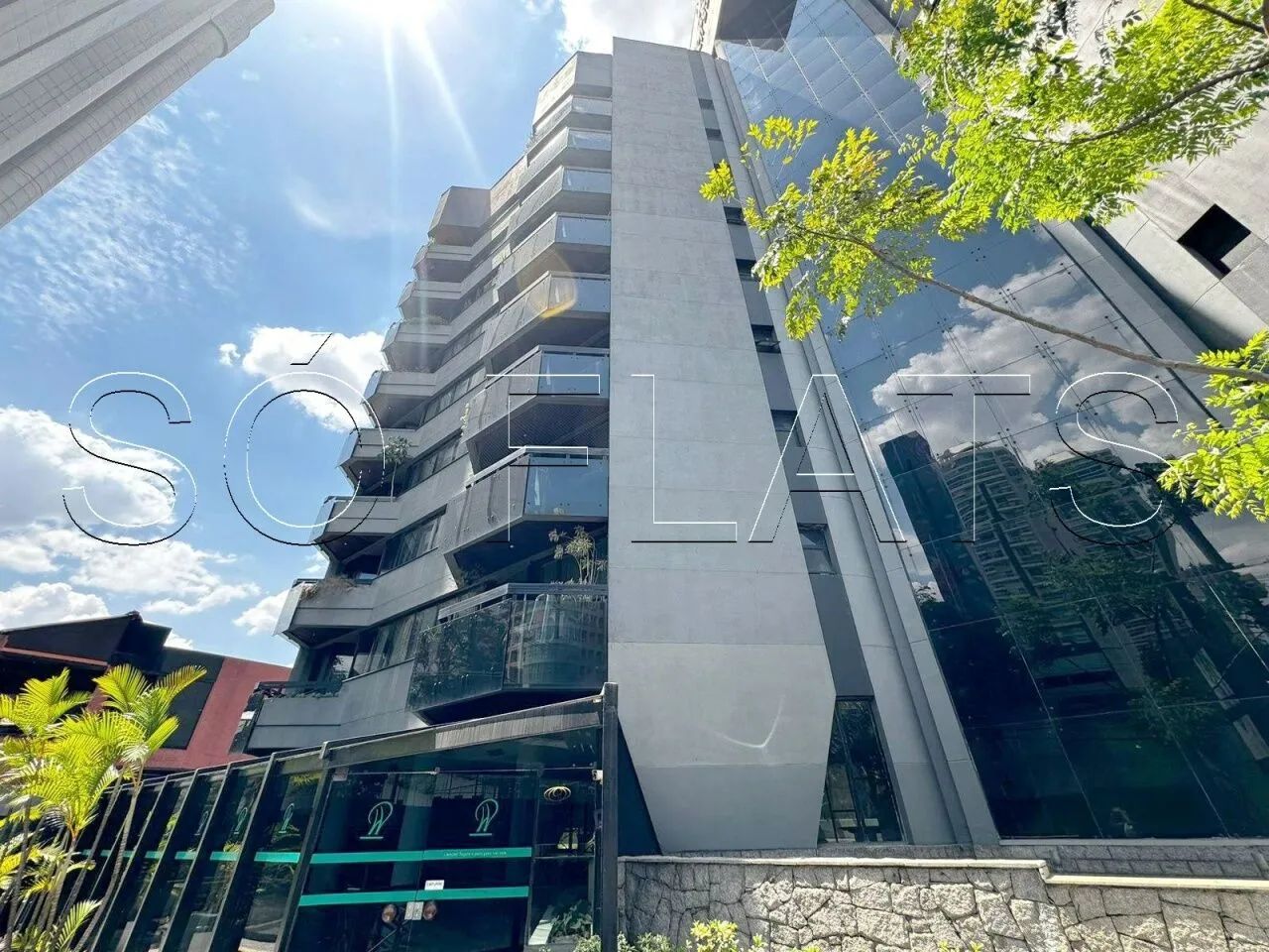 Flat Park Plaza Brooklin com 38m² contendo 1 dormitório e 1 vaga para locação. - Foto 12