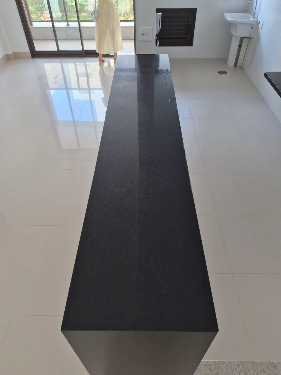 Bancada Granito Preto São Gabriel NOVA 2,50m - Foto 3