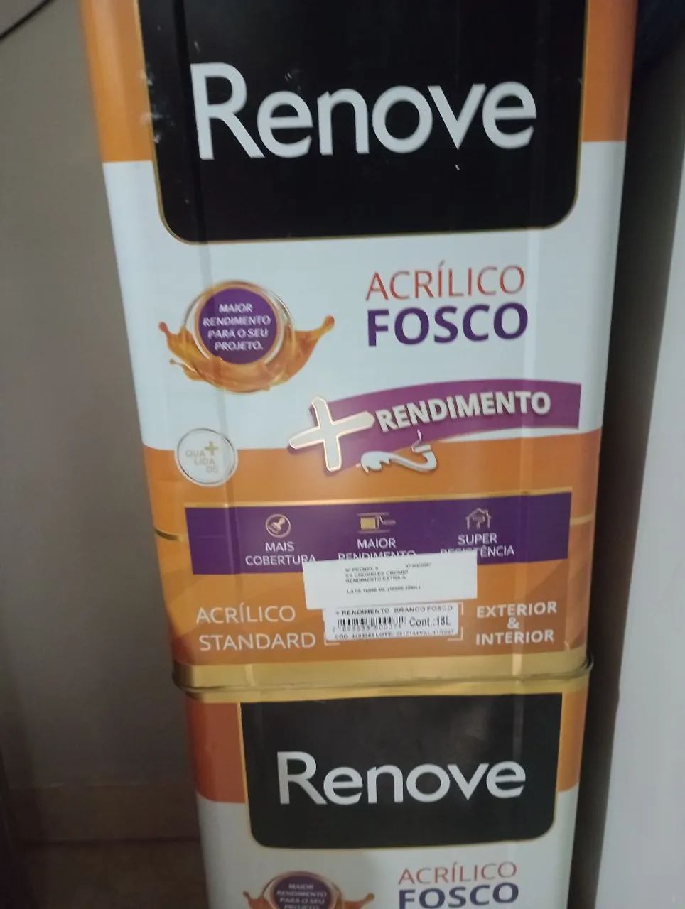 Tinta Renove cor crômio  - Foto 2