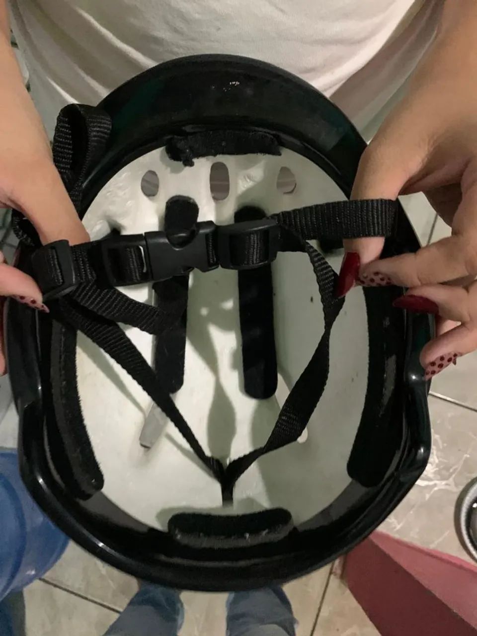 Patins 4 rodas com proteção  - Foto 4