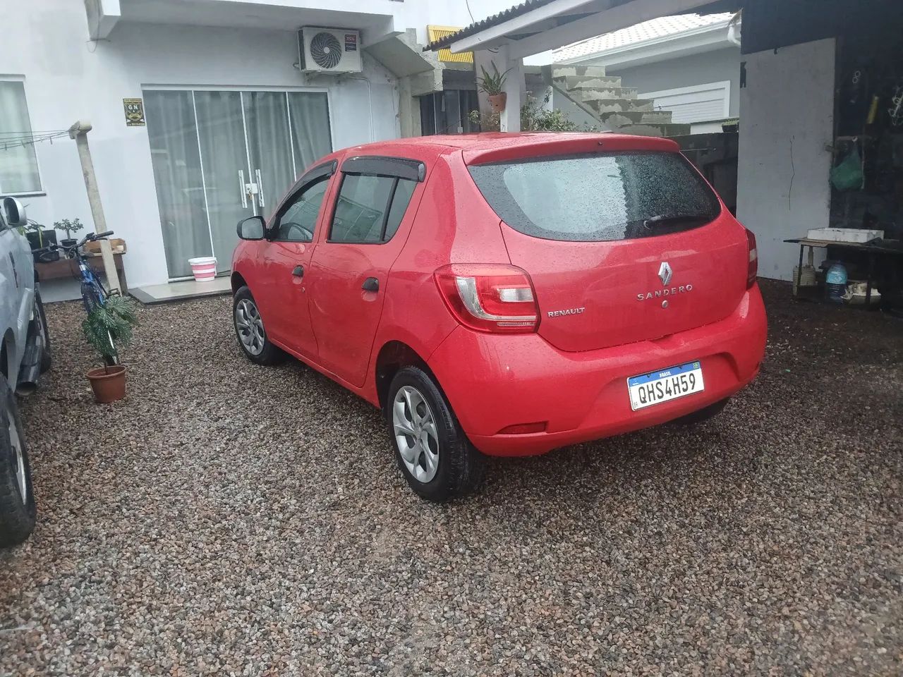Renault Sandero Authentique Flex 1.0 12V 5P 2017 - Foto 2