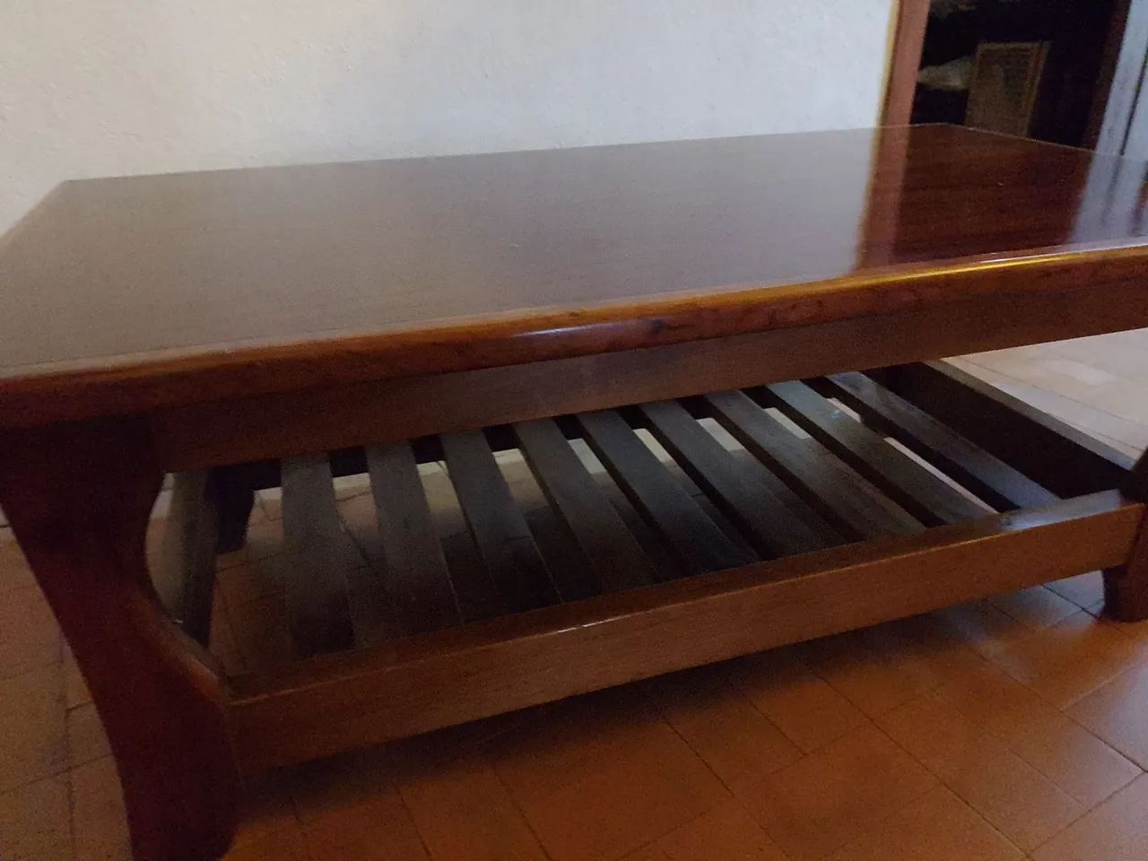 Mesa de centro madeira maciça  - Foto 4