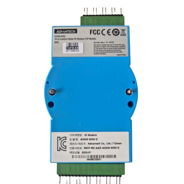 Módulo Advantech ADAM-6050 I/O Isolado Modbus TCP Ethernet - Foto 2