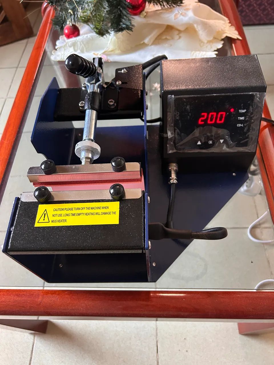 Prensa térmica sublimação para caneca - Foto 2