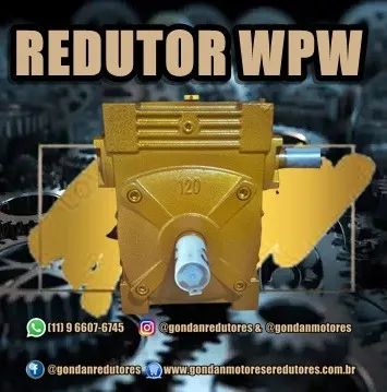 REDUTOR WPW 60 - caixa em ferro - Diversas reduções disponíveis -  consulte-nos!  - Foto 6