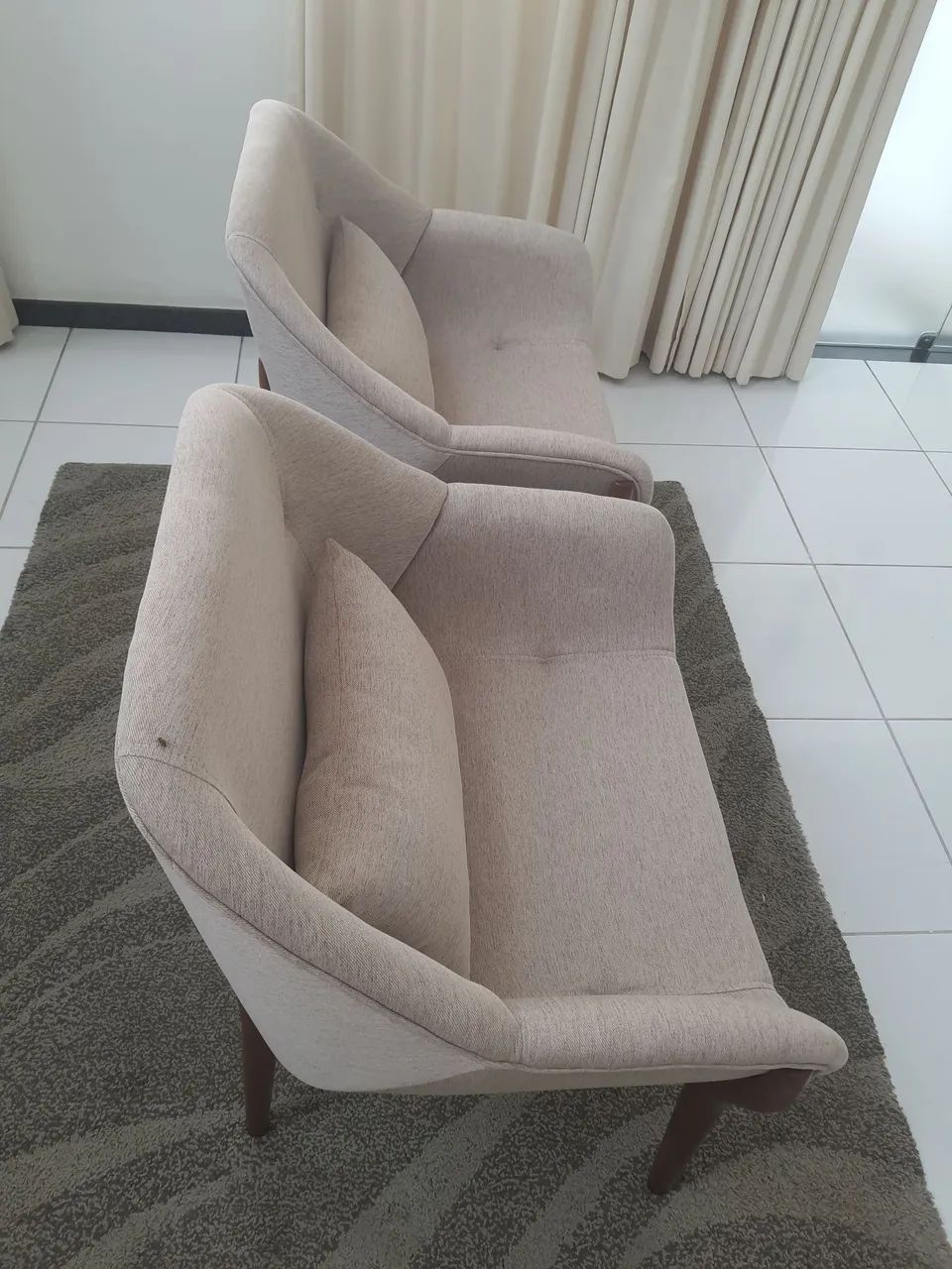 Poltronas de aproximação, kit de duas peças  - Foto 3