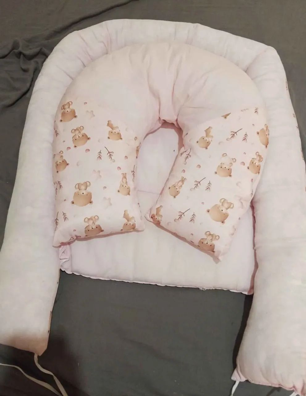 Kit ninho + almofada de amamentação 