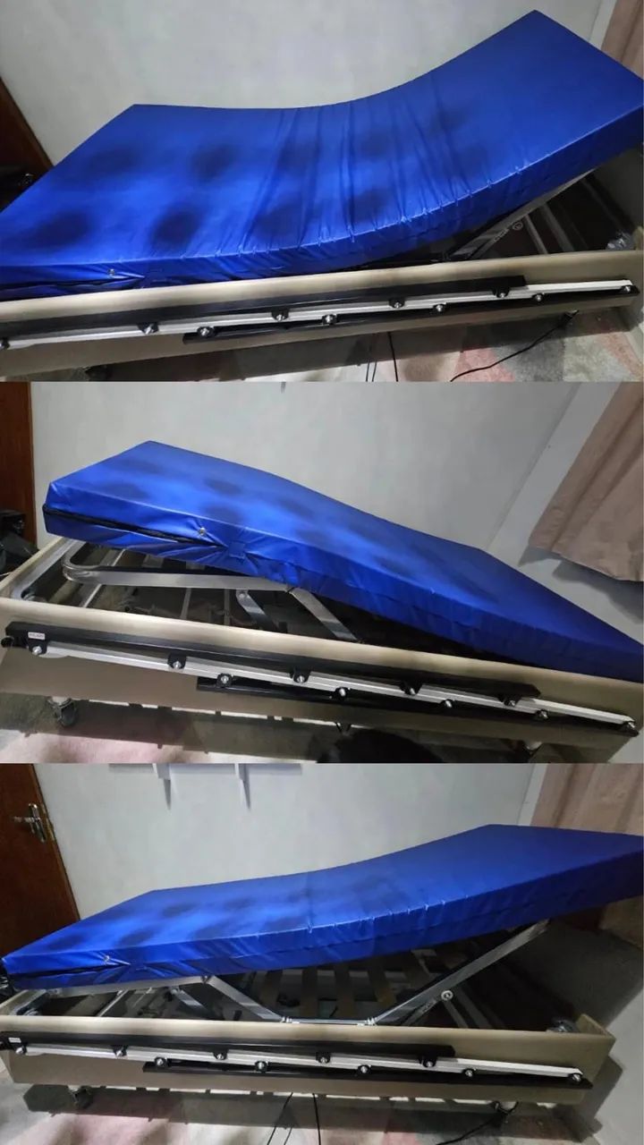 Cama motorizada 3 movimentos com pouquíssimo uso  - Foto 5