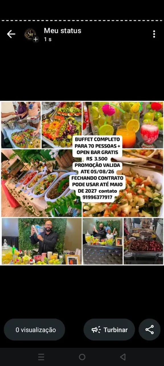 buffet top em promoção 