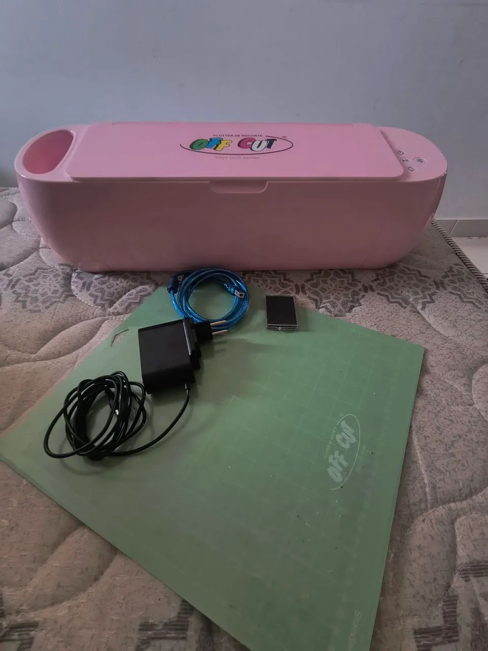 Plotter de recorte Off cut modelo OFF-P3 rosa - Foto 5