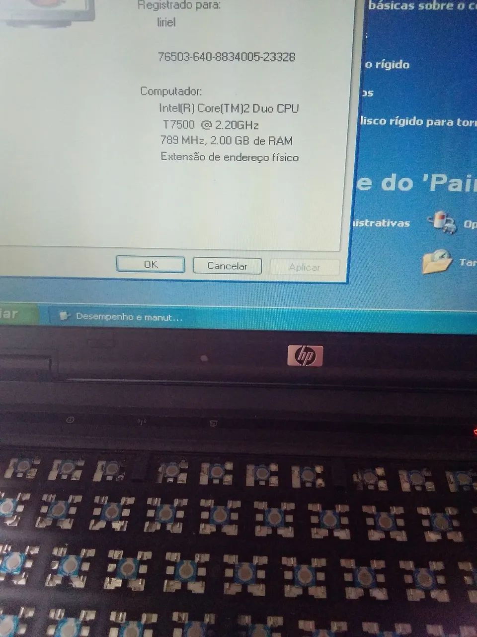 Notebook HP compaq 6910p - Foto 5