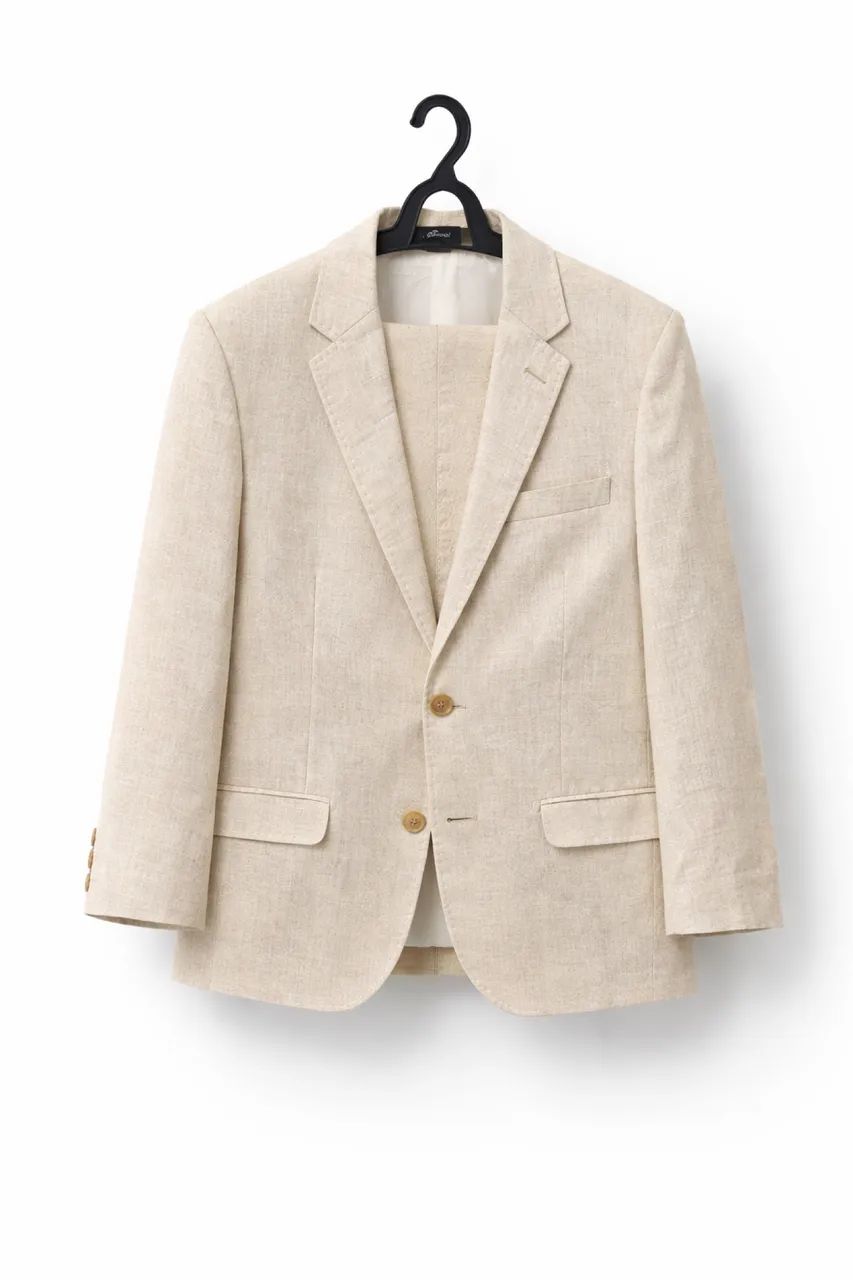 Vender rápido - Terno de linho Infanto juvenil 