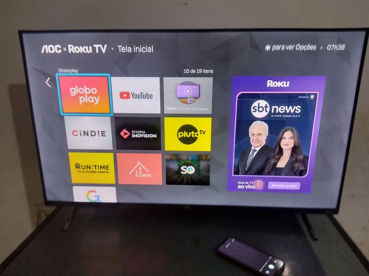 Smart TV AOC Rocku 50 polegadas - Foto 2