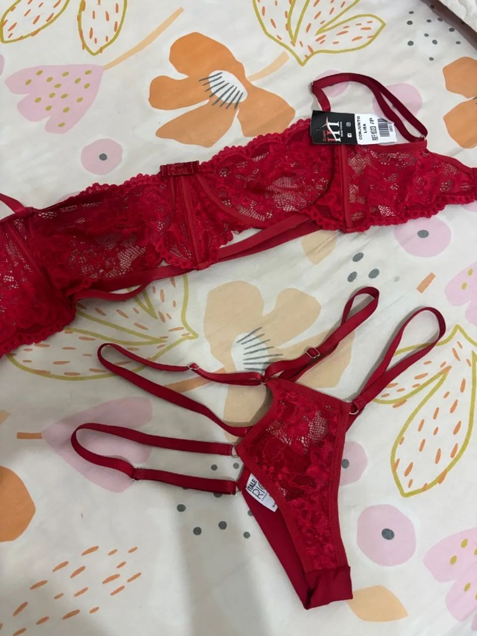 Lingerie vermelha  - Foto 2