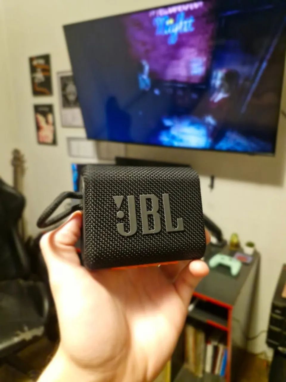 Jbl Go 3 Portátil Com Bluetooth - Foto 4