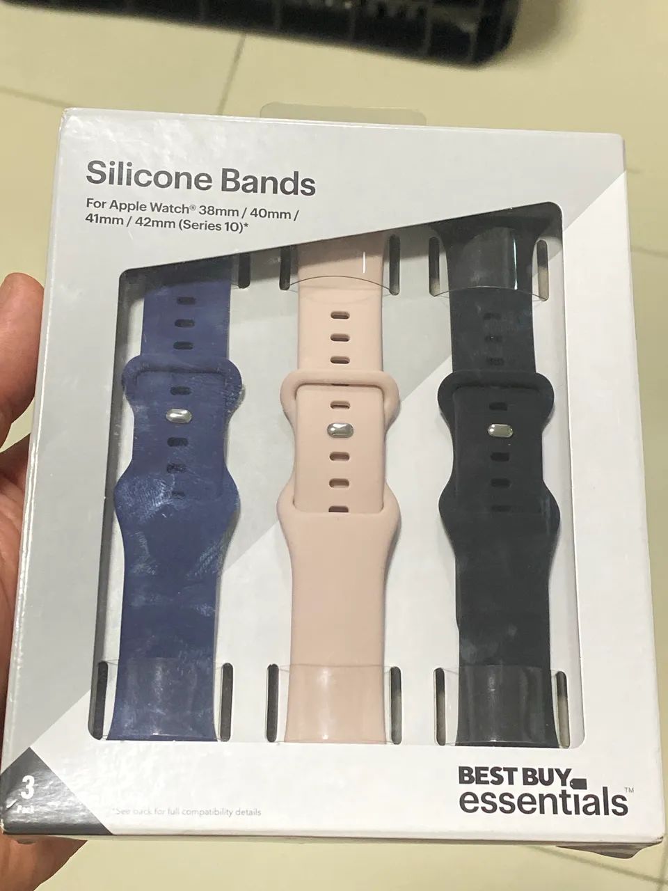 3 Pulseiras Apple Watch Bestbuy 38mm / 40mm / 41mm / 42mm