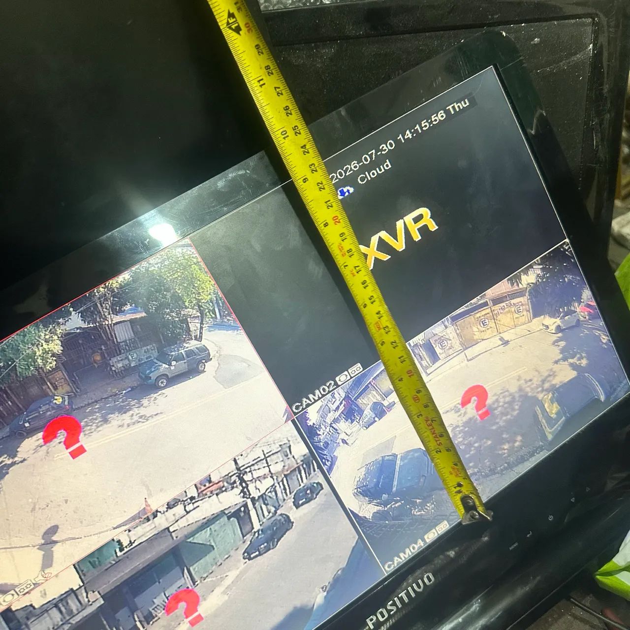 Monitor positivo usado está com a base quebrada mas funciona perfeitamente  - Foto 4