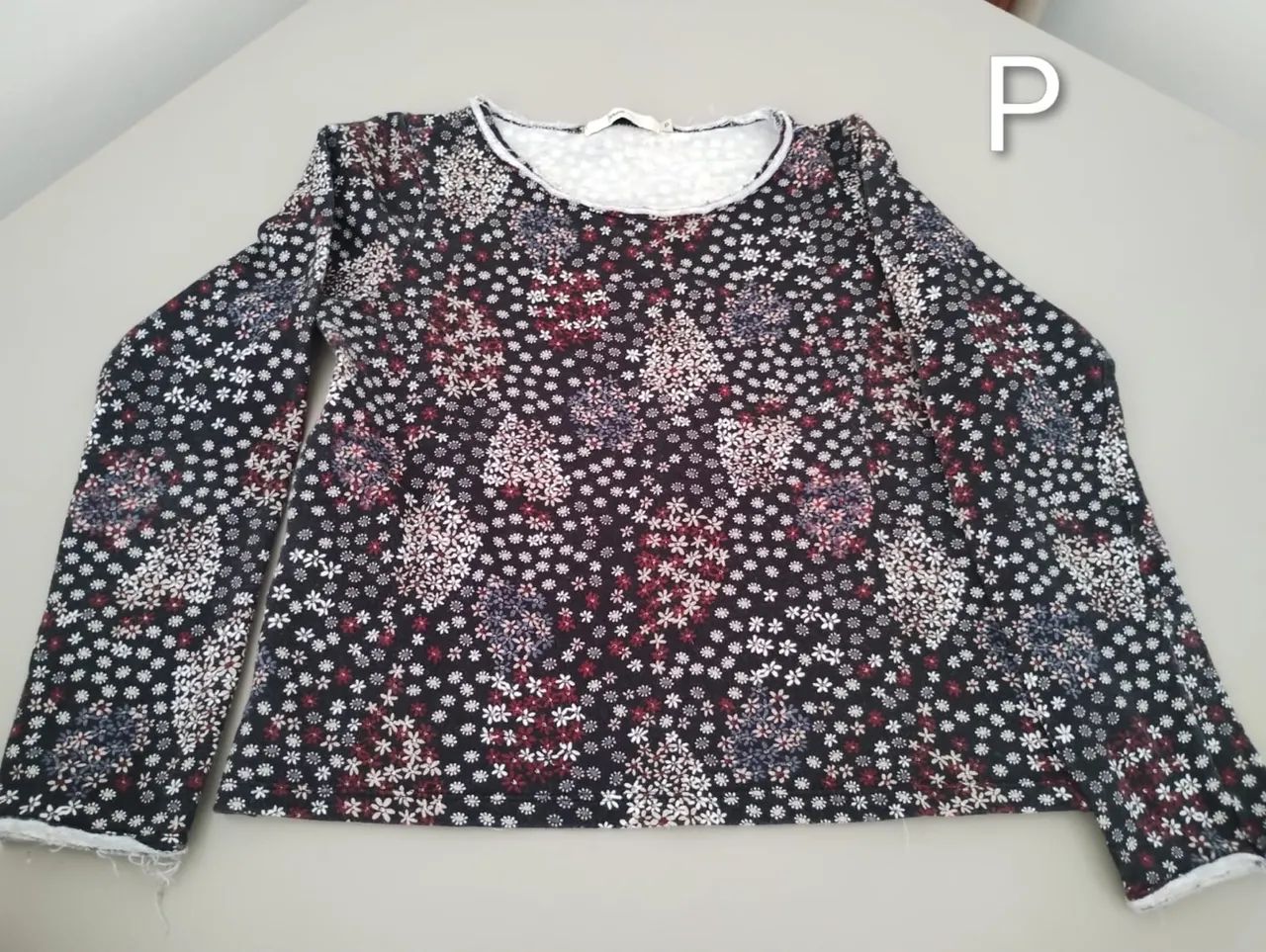 Blusa manga comprida 