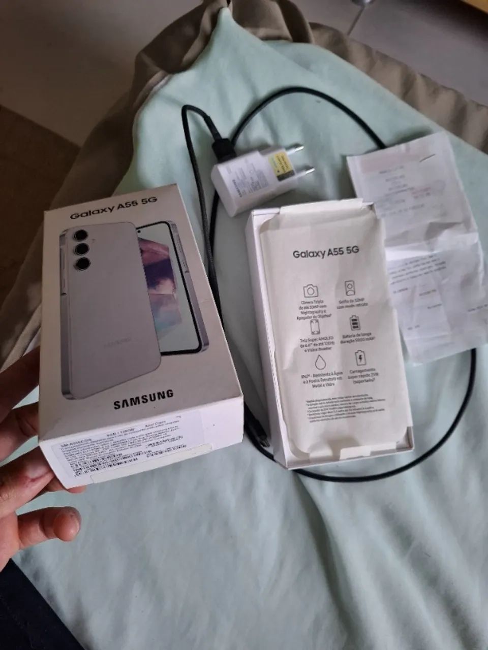 Galaxy A55 8GB RAM 128GB memória 