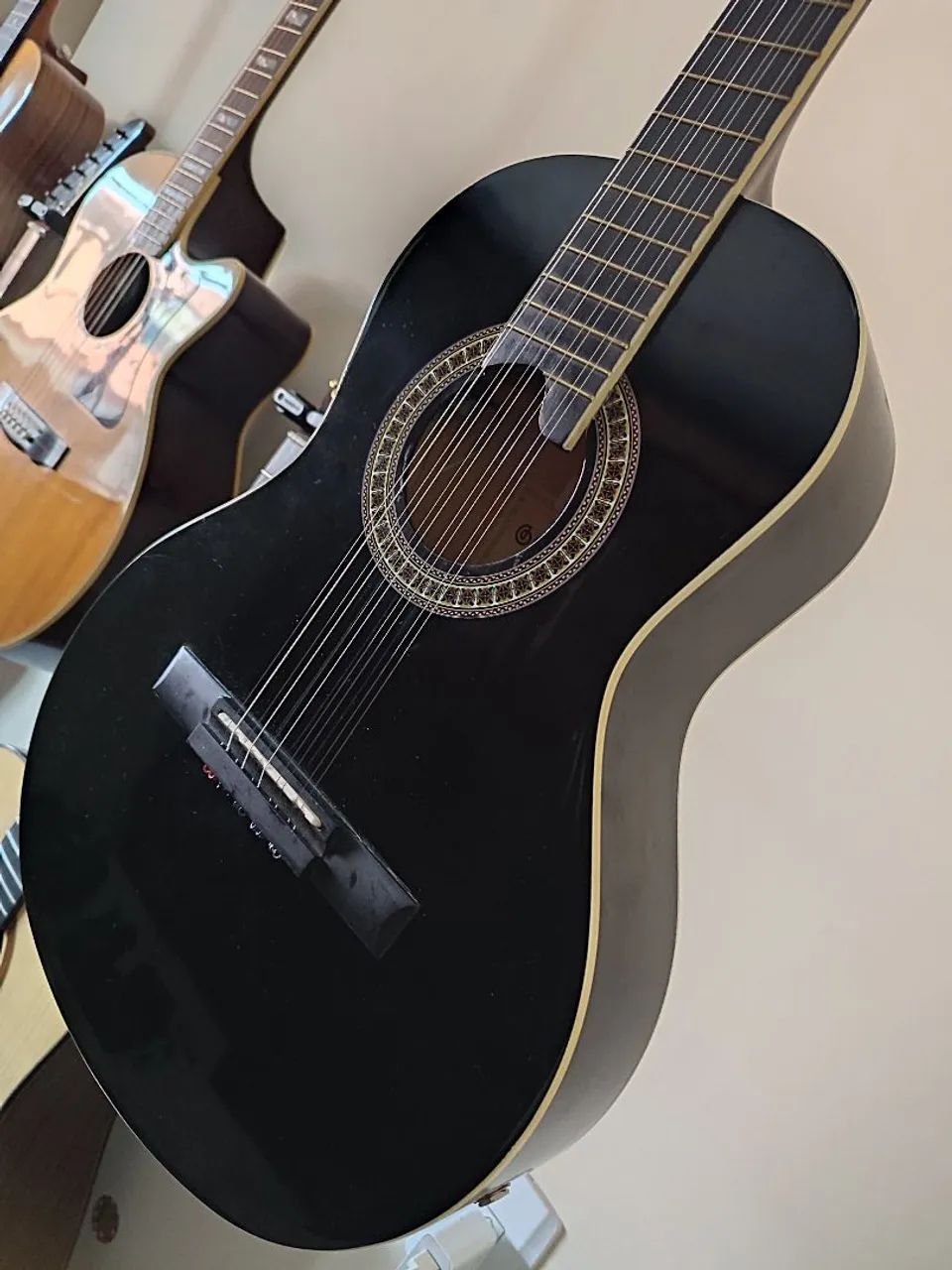 Viola caipira Giannini GVSX 15 BK Preta com Bag Acolchoado - Foto 2