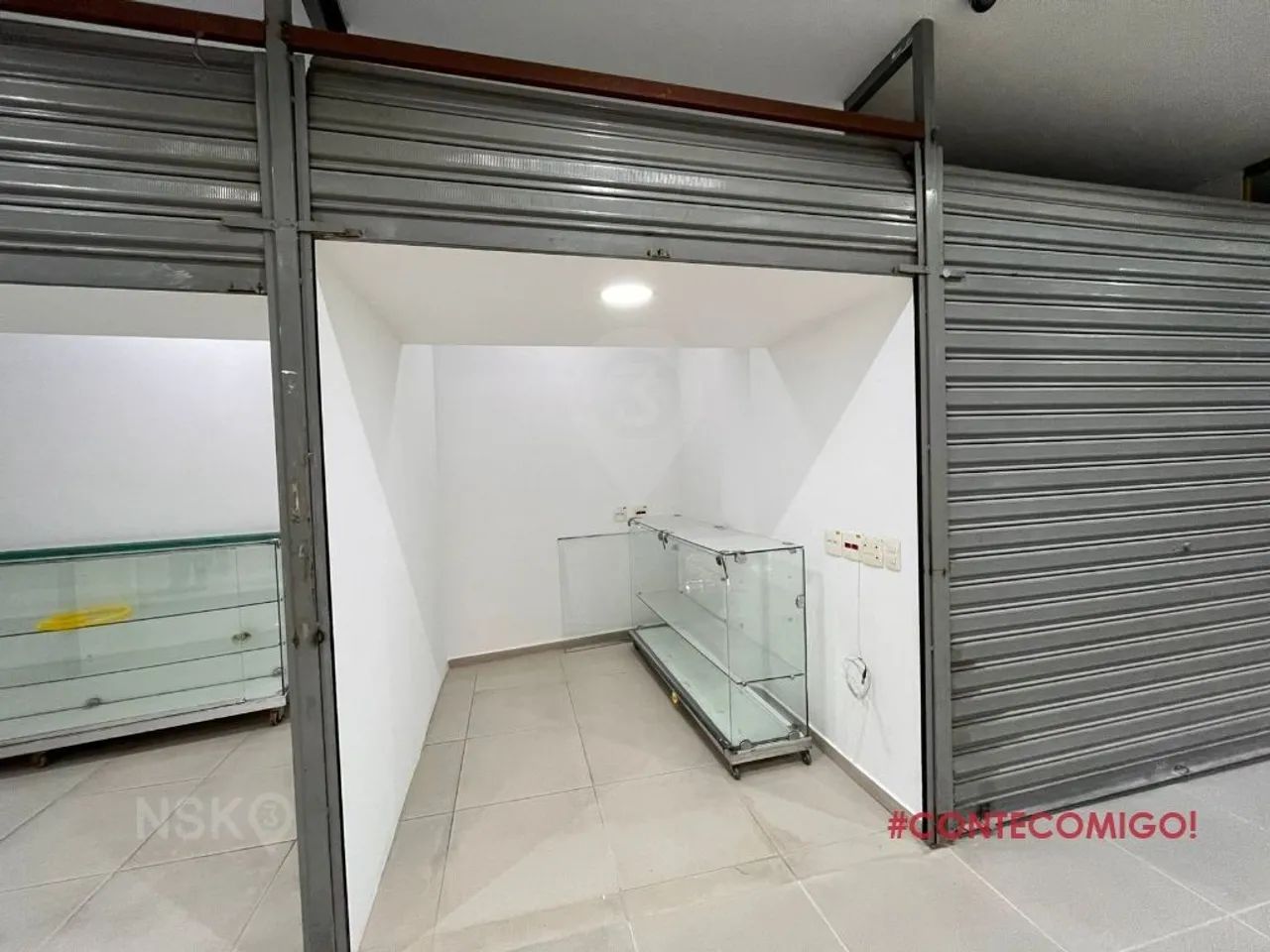 Loja/ Box Comercial para Locação com 14,06m² - Centro Histórico - NSK3 Imóveis