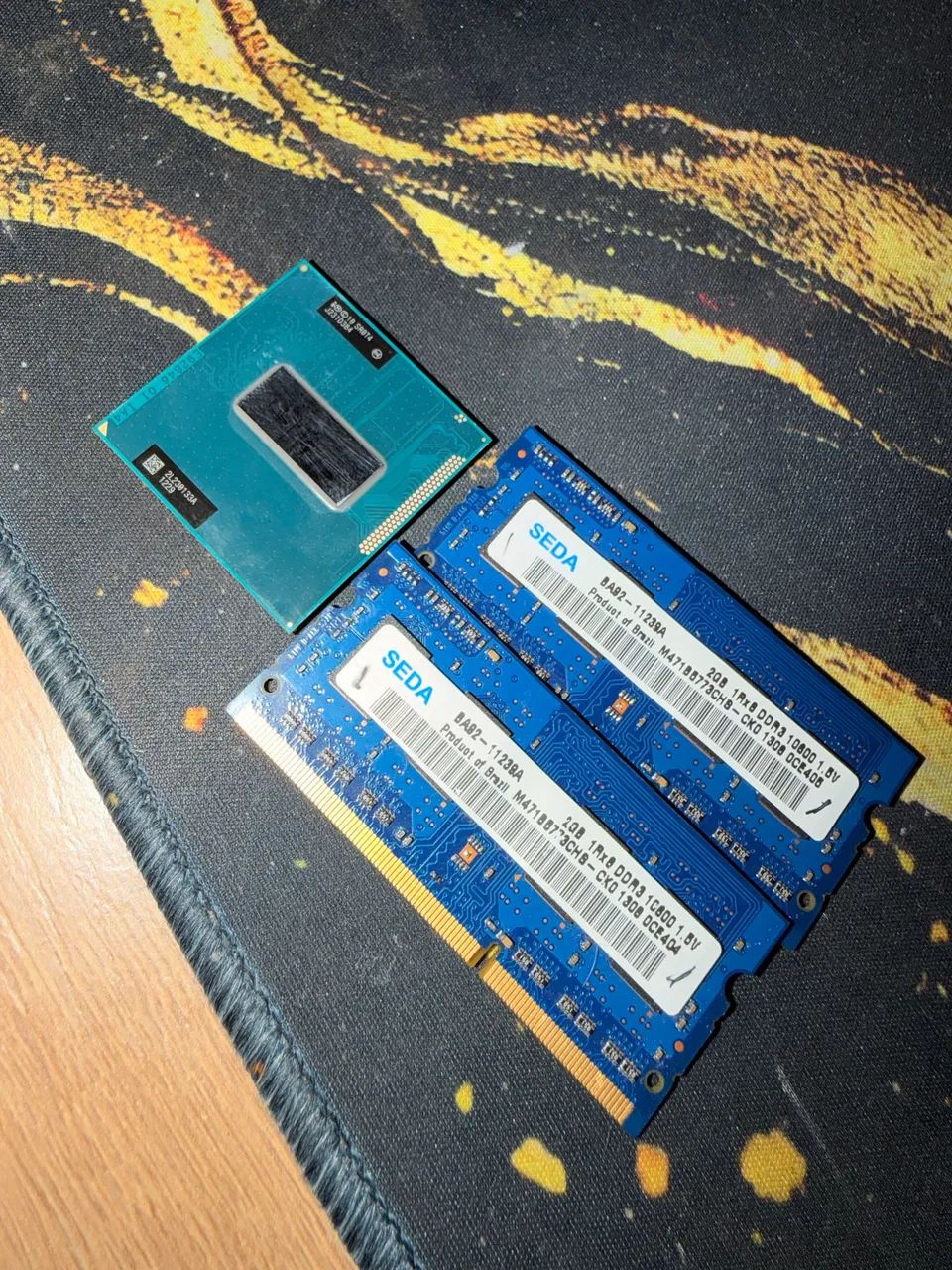 KIT I3 3110M + 4GB DDR3 (2x2GB) FUNCIONANDO PERFEITAMENTE 