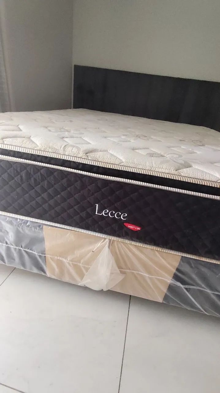 ? Cama Box Casal com Colchão