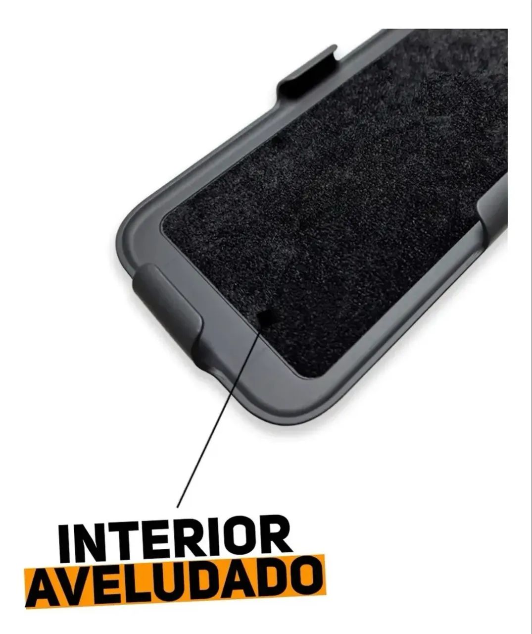 Suporte de Cintura com Clip para Celular - Foto 3