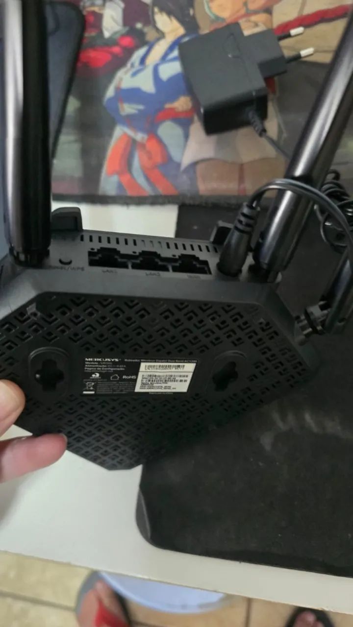 Roteador Mercusys MR30G AC1200 Gigabit Wireless Dual Band Preto - Foto 5