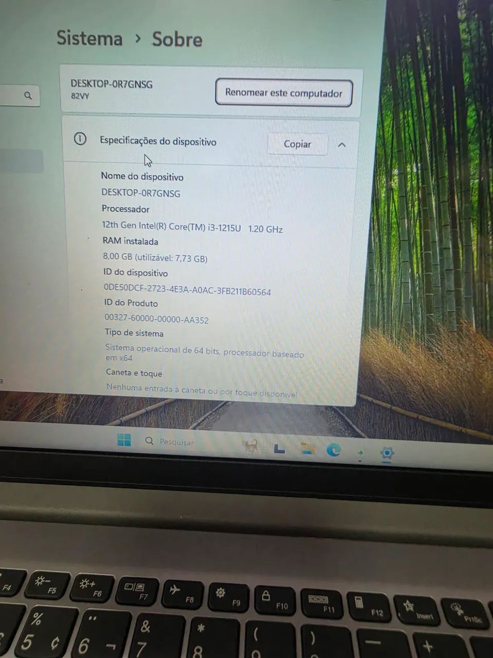 Notebook lenovo i3 12° 8gb m.2 de 256gb - Foto 3
