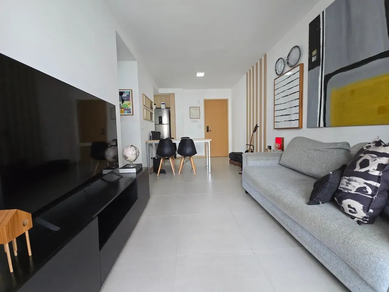 02 quartos/suite mobiliado