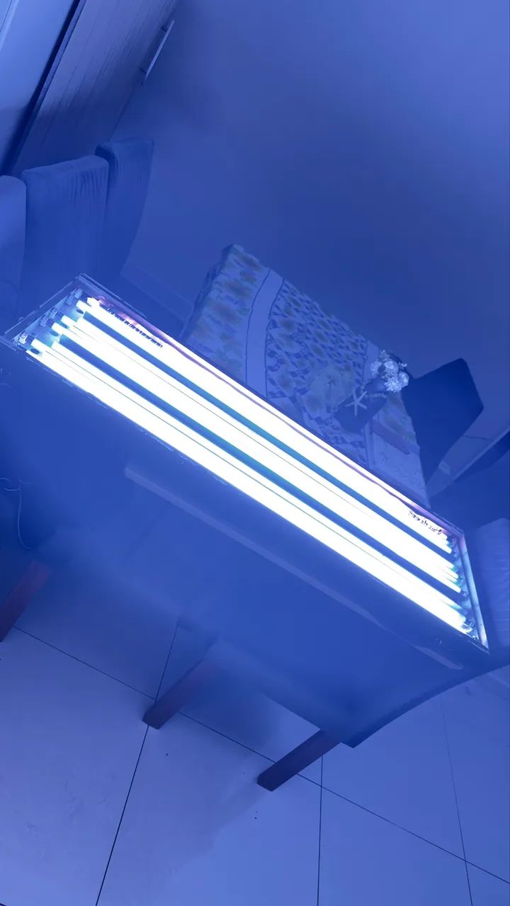 Luminária para Aquario Marinho Aqualuz T5 