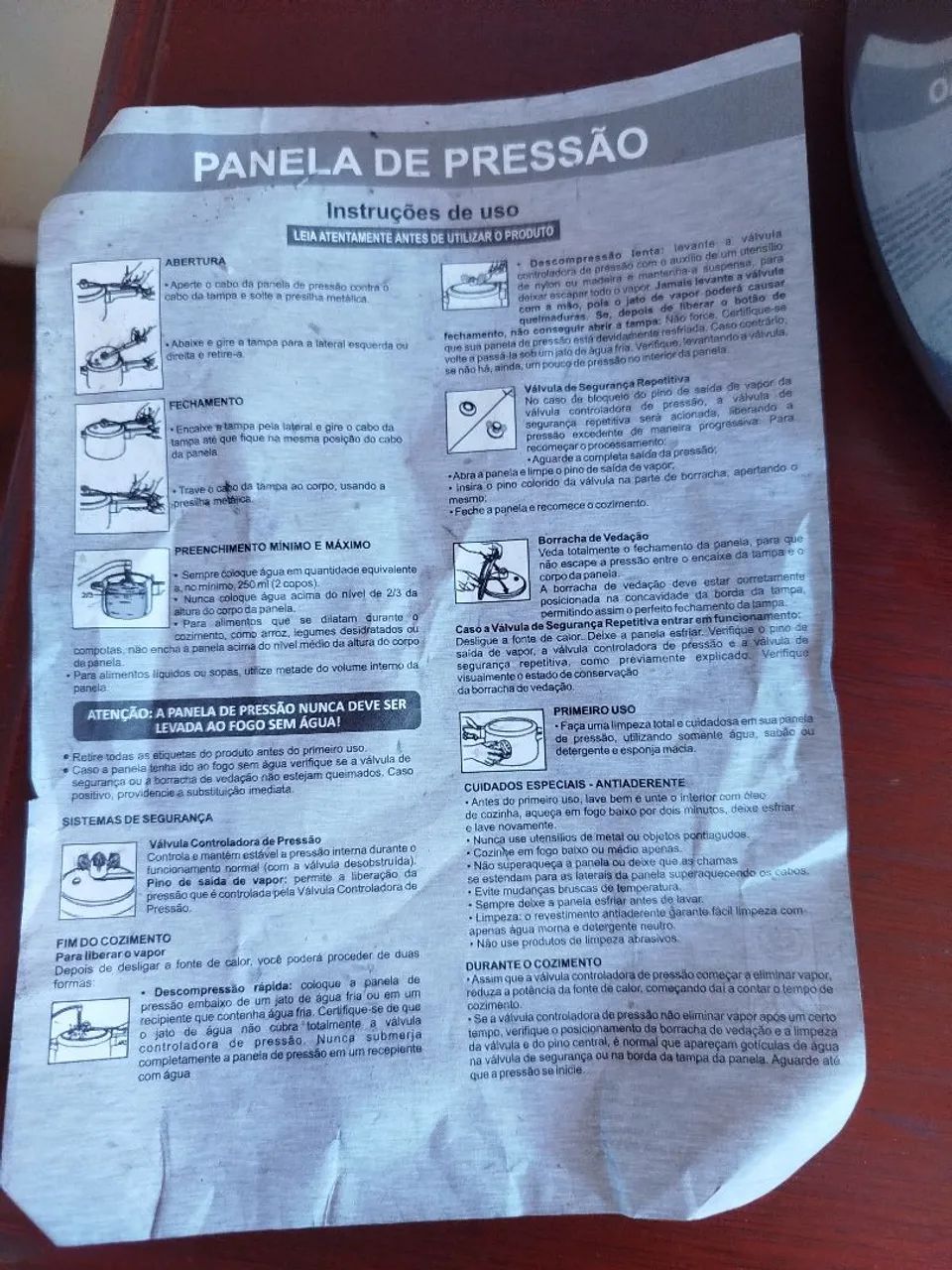 Panela de pressão triunfo 7l  - Foto 5