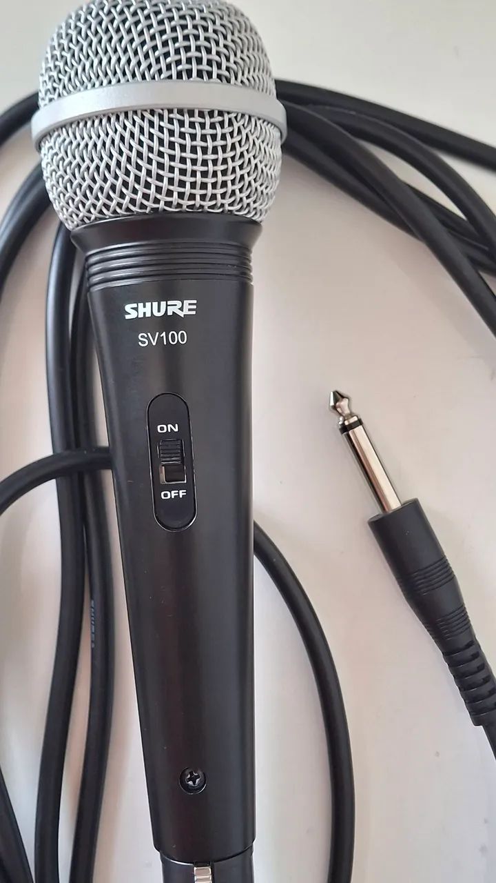 Microfone Shure SV100 IMPECÁVEL  - Foto 3
