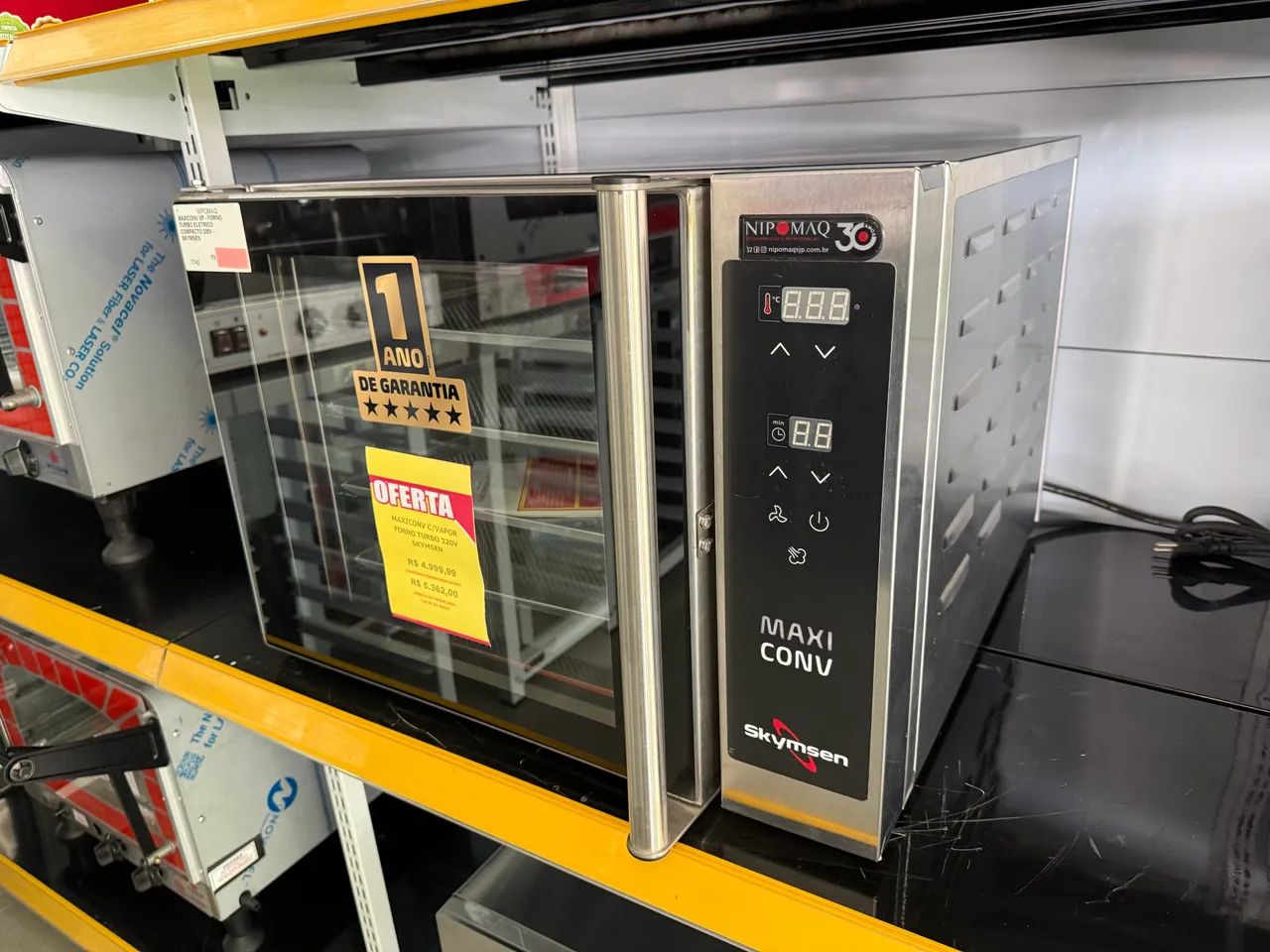 MAXICONV C/ VAPOR FORNO TURBO SKYMSEN - Foto 3