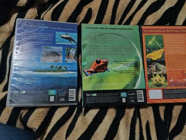 Kit DVDS documentários Natureza, Oceano Pacífico e Insetos - Foto 2