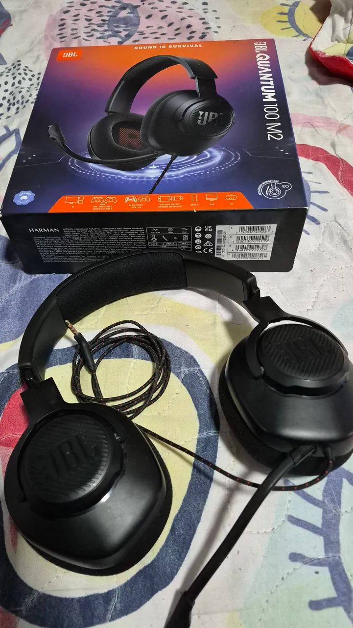 Fone Jbl Quantum 100 M2 Impecável  - Foto 4