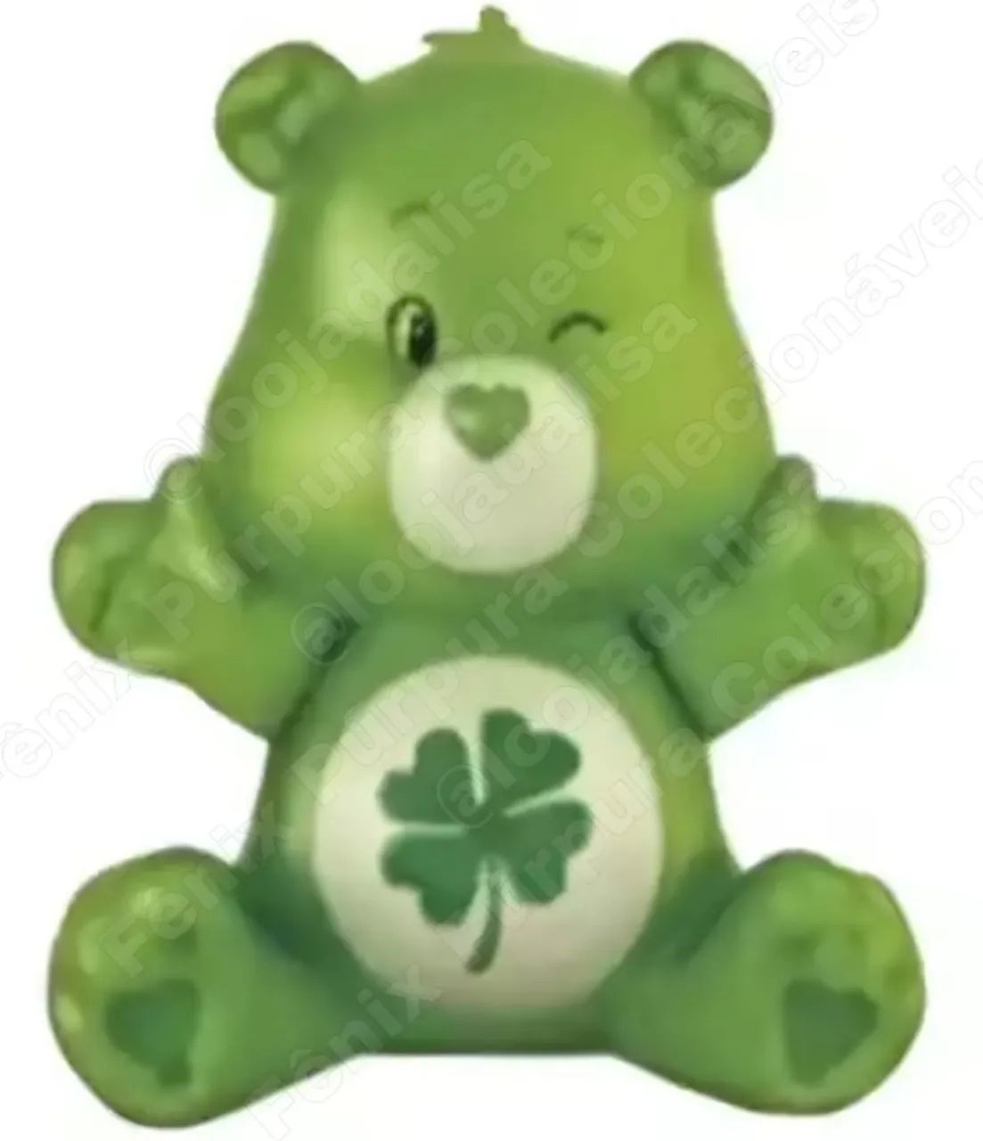 Luminária Ursinhos Carinhosos Giraffas Verde Boa Sorte Trevo De Quatro Folhas Original Lac