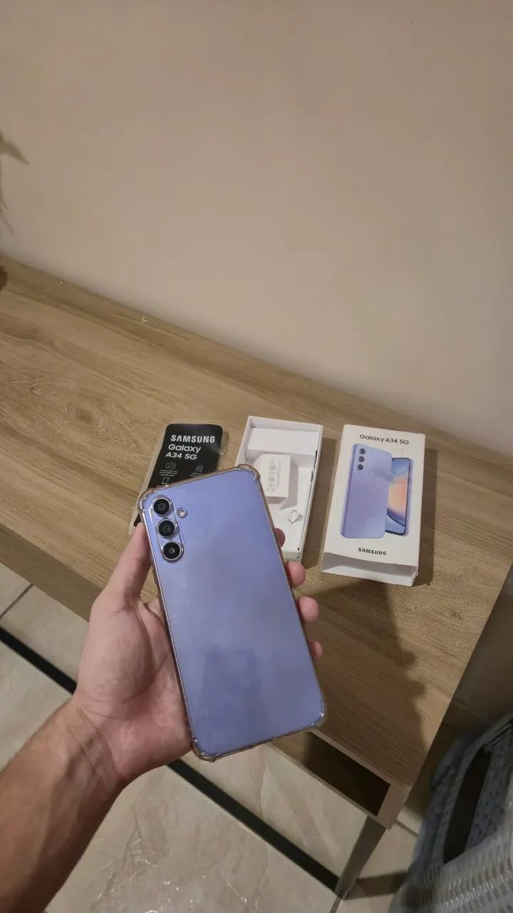 SAMSUNG A34 5G - 128GB - COM CAPA - Foto 3